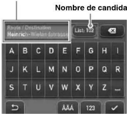 Nombre de candida Route / Destination Heinrich-Wielan dstresse List: 102 A B C D E F G H I J K L M N O P Q R S T U V W X Y Z _