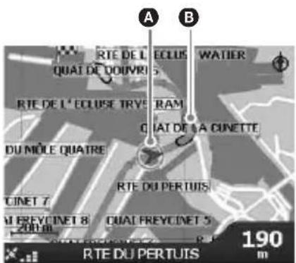 A B RTE DE L' ECLUS WATIER QUAI DE DOUVRIS RTE DE L' ECLUSE TRYE RAM QUAI DE LA CUNETTE DU MOLE QUATRE RTE DU PERTUIS CINET 7 AU FREYCINET 8 200 m OUAI FREYCINET 5 RTE DU PERTUIS 190 m