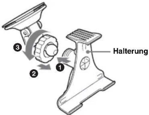 ① ② ③ Halterung