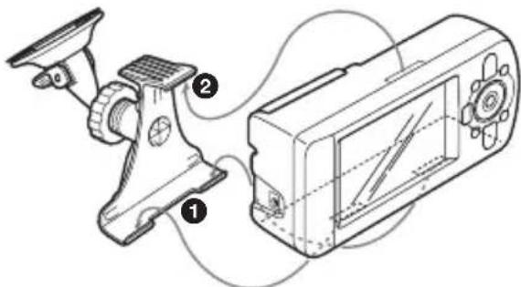 SONY NVX-P1 - Montering med sugkopp - 4