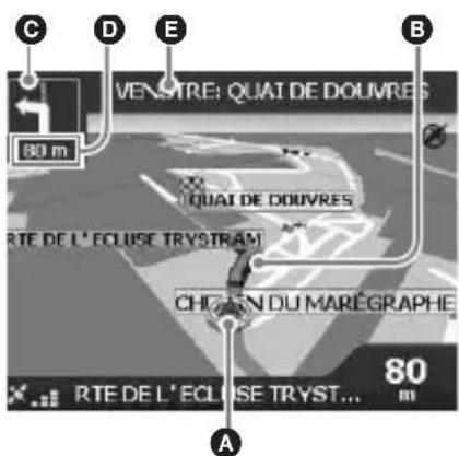 C D E B VENDETRE: QUAT DE DOUVRES 80 m QUAT DE DOUVRES RTE DE L'ECLUSE TRYSTRAM CHUEN DU MARÉGRAPHE 80 RTE DE L'ECLUSE TRYST... A