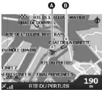 A B RTE DE L' ECLUSE WATIER QUAI DE DOUVRI 5 RTE DE L' ECLUSE TRYE RAM QUAI DE LA CUNETTE DU MOLE QUATRE RTE DU PERTUIS CINET 7 AU FREYCINET 8 200 m QUAI FREYCINET 5 RTE DU PERTUIS 190 m