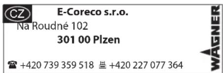 CZ E-Coreco s.r.o. Na Roudné 102 301 00 Plzen +420 739 359 518 +420 227 077 364 WAGNER