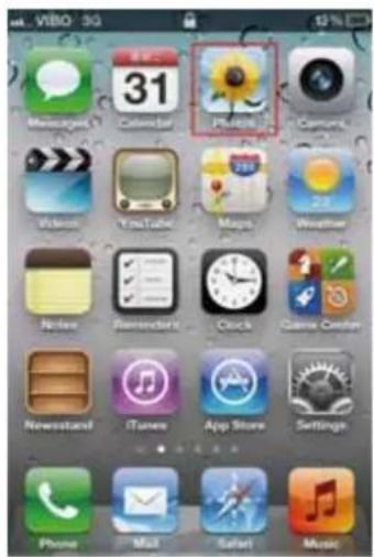 VIBO 5G 31 Radio Contacts Vikem YouTube Maps Weather Notes Recommended Clock Game Center Newscant iTunes App Store Settings Phone Mail Safari Music