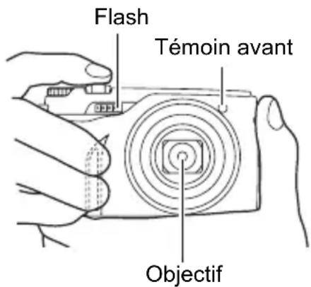 Flash Témoin avant Objectif