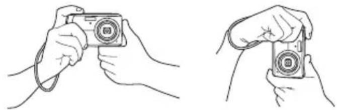 CASIO Exilim EX-Z16 - Prise en main correcte de l'appareil photo - 1