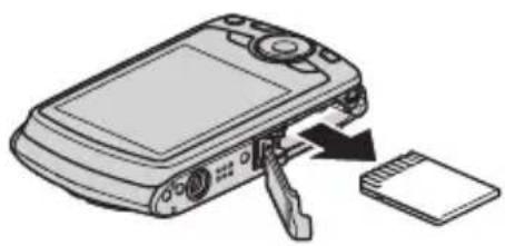CASIO Exilim EX-Z670 - Pour remplacer une carte mémoire - 1