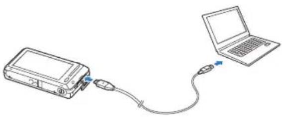 SAMSUNG ST700 - Transfert des fichiers en connectant l'appareil photo en tant que disque amovible - 3