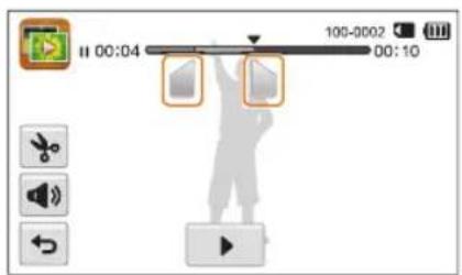 SAMSUNG ST700 - Recadrage d'une vidéo - 1