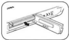SAMSUNG WP10 - Insertion de la batterie et de la carte mémoire - 2