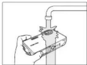 Illustration of a hand using a tool to adjust or install a device (no text or symbols visible)