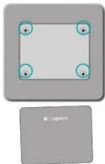 LOGITECH T620 Touch - Akun hävittäminen - 1