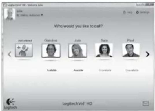 LOGITECH HD Pro C910 - Im Lieferumfang Ihrer Webkamera ist die Software Logitech Vid™ HD enthalten - 1