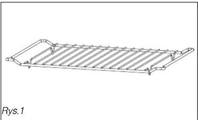 DE DIETRICH DME1140B - • Ruszt (rys. 1) : - 1