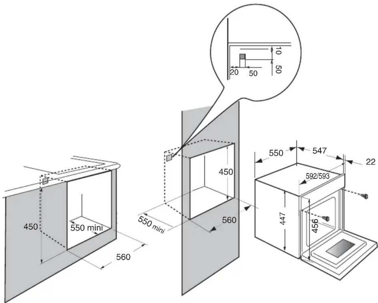 DE DIETRICH DME1140B - • DE INBOUW - 1