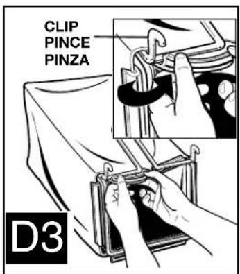 CLIP PINCE PINZA D3