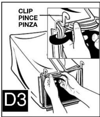 CLIP PINCE PINZA D3