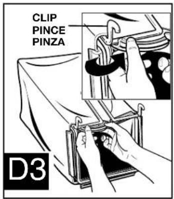 CLIP Pince PINZA D3