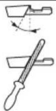 HUSQVARNA 365 X-Torq - Filing equipment and filing angles - 4