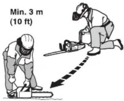 HUSQVARNA 365 X-Torq - Sécurité – carburant - 2