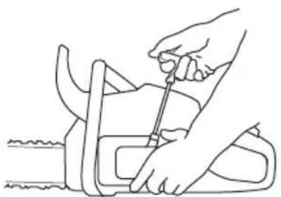 HUSQVARNA 365 X-Torq - To assemble the starter housing on the product - 1