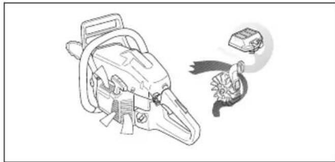 HUSQVARNA 365 X-Torq - Air cleaning system - 1