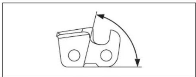 HUSQVARNA 365 X-Torq - General information about how to sharpen the cutters - 3