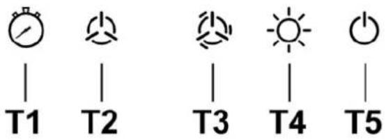 T1 T2 T3 T4 T5