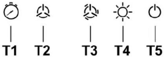 T1 T2 T3 T4 T5