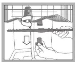 HOTPOINT LDF 12314E B EU - Cleaning the sprayer arms - 1