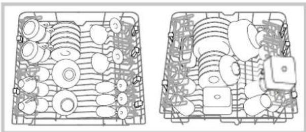 INDESIT DFP 2631M - Oberer Korb - 1