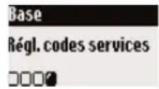 BELGACOM Twist 505 - Réglages des codes services Belgacomn - 1