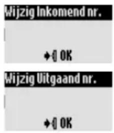 BELGACOM Twist 505 - SMS Instellingen
SMS Boxen
□□□□
SMS Boxen
Toevoegen
□□□□


SMS-boxen instellen Scroll naar Antwoordappar. Inst. en bevestig.   
3- Scroll naar Aantal belsignalen en bevestig.   
4- Selecteer de gewenste instelling en bevestig. - 1