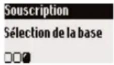 BELGACOM Twist 505 - Pour désenregistrer un combinéimages/9863468f0b11d31a5621f2aebced1f1c8d1970f35024cb18283896aea6369d20.jpg)


I - Allez à Combiné, validez 
2- Sélectionnez Souscription, validez 
3- Sélectionnez Désenreg. combiné, validez 
4- Sélectionnez le combiné dans la liste, validez 
5- Entrez le code RC (inscrit sous la base) et validez
NB : Nous conseillons de désouscrire un combiné défectueux avant de
l'apporter en réparation.
Utiliser le combiné Twist 505/515 avec plusieurs bases-avez-au-moins-2-combinés"> - 1