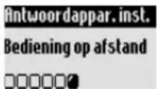 BELGACOM Twist 505 - Bediening op afstand activerenlijst wissen - 1