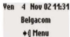 BELGACOM Twist 505 - L'écran en mode veille - 1