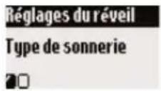 BELGACOM Twist 505 - Pour choisir la sonnerie du réveil1> - 1