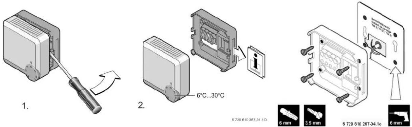 BOSCH TR 100 - Montage 2.4. Montage - 1