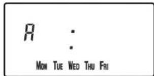A : MON TUE WED THU FRI