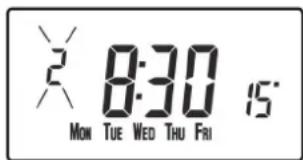 MON TUE WED THU FRI 15° 8:30