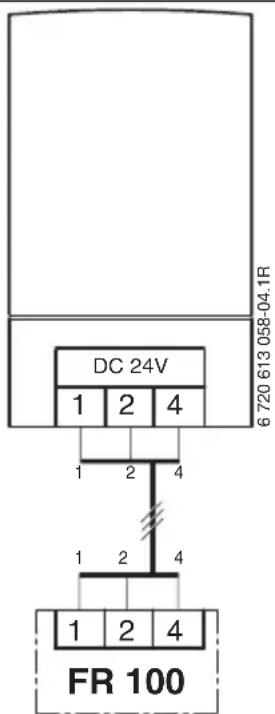 DC 24V 1 2 4 6 720 613 058-04.1R 1 2 4 1 2 4 1 2 4 FR 100