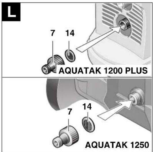 L 7 14 AQUATAK 1200 PLUS 7 14 AQUATAK 1250