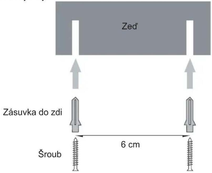 Zed' Zásuvka do zdi Šroub 6 cm