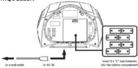 AudioSonic CD-1589 - VOR DER INBETRIEBNAHME - 1