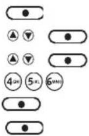 Diagram showing various electrical or mechanical symbols with labeled components and directional indicators