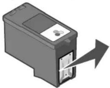 Magic Chef 310 - Wiping the print cartridge nozzles and contacts - 2
