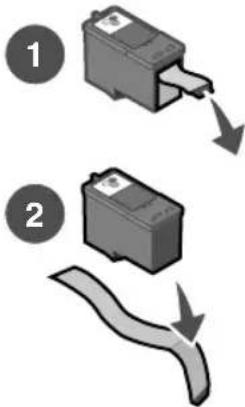 Magic Chef 310 - Installazione della cartuccia di stampa - 1