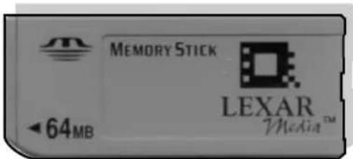 MEMORY STICK LEXAR Media™ 64MB