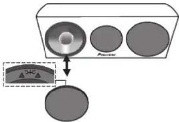 PIONEER S-31C-QL - 安装及拆除格栅 - 1