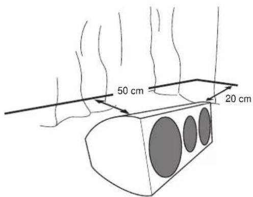 50 cm 20 cm